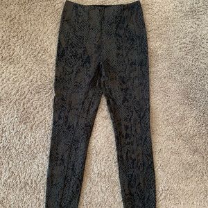 Lysse Snakeskin Leggings Size S